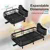 Yklslh Escurridor De Platos Expandible Para 3