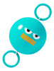 Brinquedo De Bola Iluminada Brinquedo Educativo Azul 3