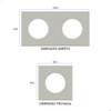 12 Cx Coins Holder Pccb 17,5mm 2