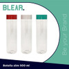 Botella Plastica Reutilizable 500ml Sin Logo X 50un 2