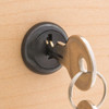 ~? Fjm Security 8700a-blk-ka Disco Tumbler Cam Lock Con Cili 4