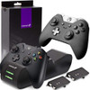 Estacion De Carga Con 2 Baterias Recargables Xbox One Xmp 0
