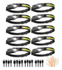 Fluefowl 2024 Nueva Linterna Frontal Faros Delanteros Recarg 0