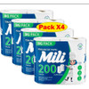 Papel Toalla Cocina Premium Mili 2 Rollos 100 Hojas Pack X4 1