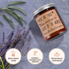 Uokpt Velas Perfumadas De Lavanda, Regalos Conmemorativos Pa 5