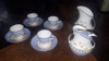 Antigo Conjunto De Chá Em Porcelana Schmidt 1