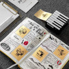 Papel Térmico Adhesivo Phomemo, Blanco / Dorado Brillante / 2 Papel Térmico Adhesivo Phomemo, Blanco / Dorado Brillante / 2
