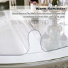 Ostepdecor - Protector De Mesa Transparente Redondo De 39 P 1