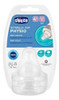Tetinas Chicco Para Mamadera Physio Flujo Fast 4m+ X2u 0