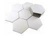 20 Hexágonos Blancos Para Catan Juego Mesa 0
