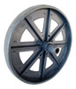 Rueda Plástica Para Hormigonera Carretilla Construcción Pvc 0