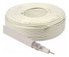 Cable Coaxial Rg59 X 100 Metros Color Blanco 0