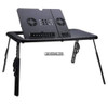 Usb Ajustable Plegable Portátil Mesa Soporte Con 2 Ventilado 2