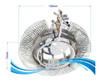 Repuesto Resistencia Para Caloventor Universal 220v 2000w 1