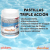 Pastillas Triple Accion Clorotec 3