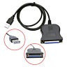 Cable Usb 2.0 Macho A 25 Pin Db25 Adaptador De Impresora De 1