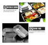 Bandeja Aluminio C/tapa De Carton P/horno 500 Ml - 200 Unid 5