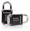 Paquete De 2 Candados Para Casilleros De Gimnasio Fortlocks: 0