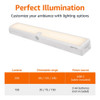 Barra De Luz Led, Sensor De Movimento Giratório Amazon Basic 2