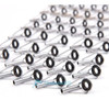 80 Guías Plásticas X Aleación De Caña Tip Set Reparación Kit 2 80 Guías Plásticas X Aleación De Caña Tip Set Reparación Kit 2