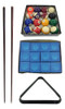 Kit Completo Mesa  De Pool Tacos Bolas Triangulo Tizas 2