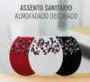 Tapa Inodoro Plastica, Acolchada, Marmolada. 4