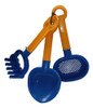 Juego De Playa Pala Rastrillo Y Cernidor Chico Duravit 1