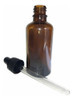Frasco De Vidrio Ambar De 100ml Con Cuenta Gota (pack X 50) 0