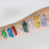 Glitter En Gel Red Easy Glitta Maquillaje Brillo Rojo 3