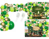 Arco Globos Decorativo Safari Selva Jungla Hojas Cumple 0 Arco Globos Decorativo Safari Selva Jungla Hojas Cumple 0