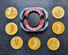 Power Rangers Morpher + 4 Monedas. Impresion 3d 2