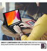Funda Para Tablet Con Teclado Para iPad 10.2 A2197 Rosado 5