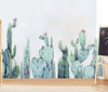 Vinilo Decorativo De Pared De Cactus, Plantas Verdes 3