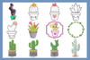 60 Matrices P/ Maquinas De Bordar Flores / Cactus 0