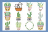 60 Matrices P/ Maquinas De Bordar Flores / Cactus 2