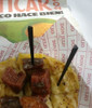 Pincho Erizo Plástico Negro 10 Cm (x100) Ajidiseño 6