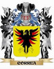 Escudo Del Apellido Correa - Heraldica - Lámina 45x30 Cm. 1