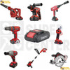 Sierra Recíproca Sable Inalámbrica 20v+ Cargador Equus 3