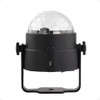 Bola De Luces Led Rgb Audioritmica Discoteca + Control Negro 1