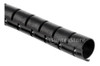 Tubo De Envoltório De Fio De Cabo Espiral 10mm Preto 2