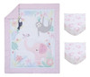 Juego De Ropa De Cama Para Minicuna De 3 Piezas Con Animales 3