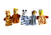 Titere Dedo Set Animales Selva Cuento Madera Juguete 2
