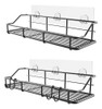 ~? Kesol Adhesive Shower Caddy Shower Shelf Shower Organizer 0