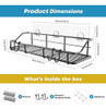 ~? Kesol Adhesive Shower Caddy Shower Shelf Shower Organizer 1