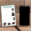 Dachshund Kawaii Bloc De Notas Pegajoso Lista De Tareas | Re 2