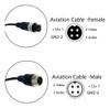Cable De Aviacin Para Cmara De 49 Pies, 15 Pies, 4 Pines, Im 2