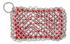 Almohadilla Fregado Lodge Chainmail, Rojo 1