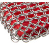 Almohadilla Fregado Lodge Chainmail, Rojo 3