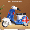 Modelo De Moto Alloy Highly Simulation Classical Children 7