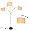 Lámpara De Pie De Arco De 3 Luces Dllt, Lámparas De Pie Led 0